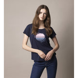Sea Ranch Aia Short Sleeve Tee Short Sleeve Tee 4000 SR Navy