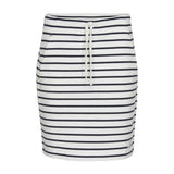 Sea Ranch Anjelica Striped Skirt Skirts 1006 Pearl/SR Navy