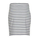 Sea Ranch Anjelica Striped Skirt Skirts 1006 Pearl/SR Navy