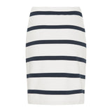 Sea Ranch Anjelica Striped Skirt Skirts 1073 Pearl/Dark Navy