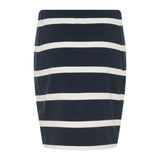 Sea Ranch Anjelica Striped Skirt Skirts 4005 Dark Navy/Pearl