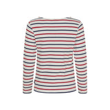 Sea Ranch Antibes Striped Long Sleeve Tee Long Sleeve Tee 1015 Pearl/SR Navy/SR Red