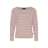 Sea Ranch Antibes Striped Long Sleeve Tee Long Sleeve Tee 3120 Woodrose / Ecru