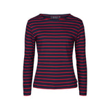 Sea Ranch Antibes Striped Long Sleeve Tee Long Sleeve Tee 4046 SR Navy/SR Red