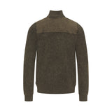 Sea Ranch Archibald Half Zip Knit 1996 Dark Brown