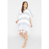 Sea Ranch Beach Poncho Towels 4118 Light Blue