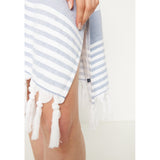 Sea Ranch Beach Poncho Towels 4118 Light Blue
