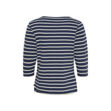 Sea Ranch Cannes 3/4 sleeve Tee Long Sleeve Tee 4017 SR Navy/Ecru