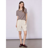 Redgreen Women Cecilie Tee Polo 185 Plum Stripe