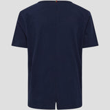 Redgreen Women Celina T-shirt Short Sleeve Tee 068 Navy