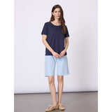 Redgreen Women Celina T-shirt Short Sleeve Tee 068 Navy