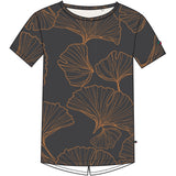 Redgreen Women Celina T-shirt Short Sleeve Tee 399 Black Pattern