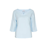 Sea Ranch Corrie 3/4 Sleeve Tee Long Sleeve Tee 4004 Cool blue