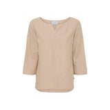 Sea Ranch Corrie 3/4 Sleeve Tee Long Sleeve Tee 4183 Oxford Tan