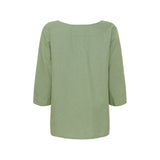 Sea Ranch Corrie 3/4 Sleeve Tee Long Sleeve Tee 5025 Hedge Green