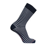 Sea Ranch Cotton Socks 3-Pack Box Socks 4066 SR Navy/SR Navy Stripe