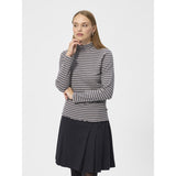Redgreen Women Crawley Long Sleeve Tee 113 Grey Stripe