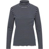 Redgreen Women Crawley Long Sleeve Tee 169 Dark Navy Stripe