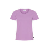 Sea Ranch Dorthea Organic Cotton V-Neck tee Short Sleeve Tee 3079 Violet
