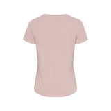 Sea Ranch Dorthea Organic Cotton V-Neck tee Short Sleeve Tee 3089 Pale Mauve