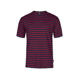 Sea Ranch Ebeltoft Striped Short Sleeve Tee Short Sleeve Tee 4046 SR Navy/SR Red