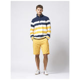 Sea Ranch Ejvind Half Zip Sweat Sweats 1132 Pearl / Warm Yellow