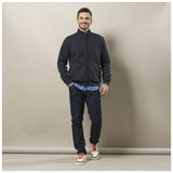 Sea Ranch Garcia Long Sleeve Sweat Zip Cardigan Sweats 4001 Dark Navy