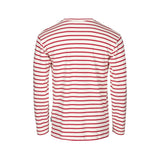 Sea Ranch Grenaa Striped Long Sleeve Tee Long Sleeve Tee 1010 Ecru/SR Red