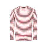 Sea Ranch Grenaa Striped Long Sleeve Tee Long Sleeve Tee 1010 Ecru/SR Red