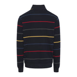 Sea Ranch Hamilton Half Zip Sweatshirt Sweats 4138 Dark Navy Multi Stripe