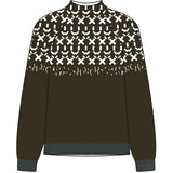Redgreen Women Jesebel Knit Knit 429 Dark Brown Melange