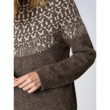 Redgreen Women Jesebel Knit Knit 429 Dark Brown Melange