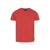 Sea Ranch Juan V-Neck Organic Cotton Tee Short Sleeve Tee 3000 SR Red