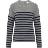 Redgreen Women Karoline Knit Knit 113 Grey Stripe