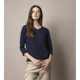 Sea Ranch Kaya 3/4 length Sleeve Tee Short Sleeve Tee 4000 SR Navy