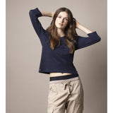 Sea Ranch Kaya 3/4 length Sleeve Tee Short Sleeve Tee 4000 SR Navy