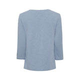 Sea Ranch Kaya 3/4 length Sleeve Tee Short Sleeve Tee 4031 Mid Blue