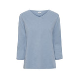 Sea Ranch Kaya 3/4 length Sleeve Tee Short Sleeve Tee 4031 Mid Blue