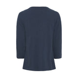 Sea Ranch Kaya 3/4 length Sleeve Tee Short Sleeve Tee 4187 Insignia Blue