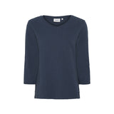 Sea Ranch Kaya 3/4 length Sleeve Tee Short Sleeve Tee 4187 Insignia Blue