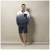 Sea Ranch Leo Dip Dye Fleece Fleece 4008 SR Navy/Pearl