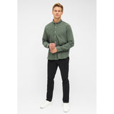 Sea Ranch Lester Baby Cord Shirt Shirts 5015 Dark Green