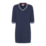 Sea Ranch Lilja V-Neck Dress Dresses / Shirts 4000 SR Navy