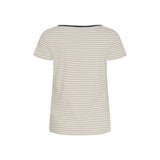 Sea Ranch Luella Striped Short Sleeve Tee Short Sleeve Tee 1974 Doeskin / Pearl