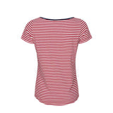 Sea Ranch Luella Striped Short Sleeve Tee Short Sleeve Tee 3004 SR Red/Pearl