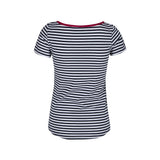 Sea Ranch Luella Striped Short Sleeve Tee Short Sleeve Tee 4008 SR Navy/Pearl