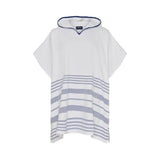 Sea Ranch Malibu Beach Poncho Towels 1018 White/SR Navy
