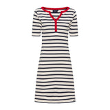 Sea Ranch Margot Dress Dresses / Shirts 1006 Pearl/SR Navy