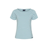 Sea Ranch Pam UV-Tee Short Sleeve Tee 4211 Aqua Blue/White