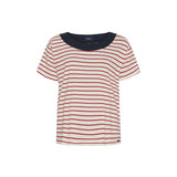 Sea Ranch Patrizia Short Sleeve Tee Short Sleeve Tee 1033 Pearl/SR Red